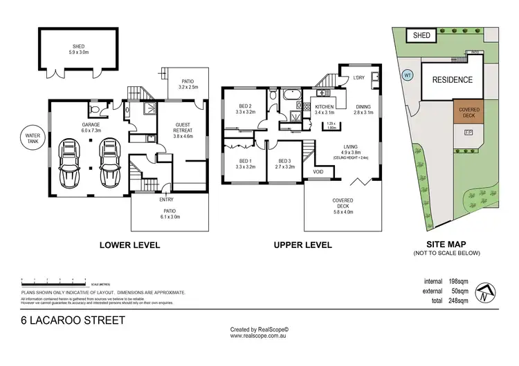 Floorplan of Homely house listing, 6 Lacaroo Street, Bracken Ridge QLD 4017