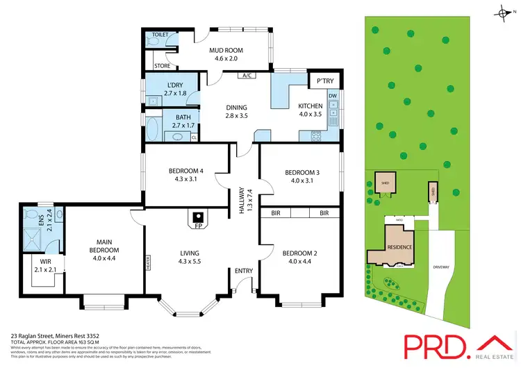 Floorplan of Homely house listing, 23 Raglan Street, Miners Rest VIC 3352