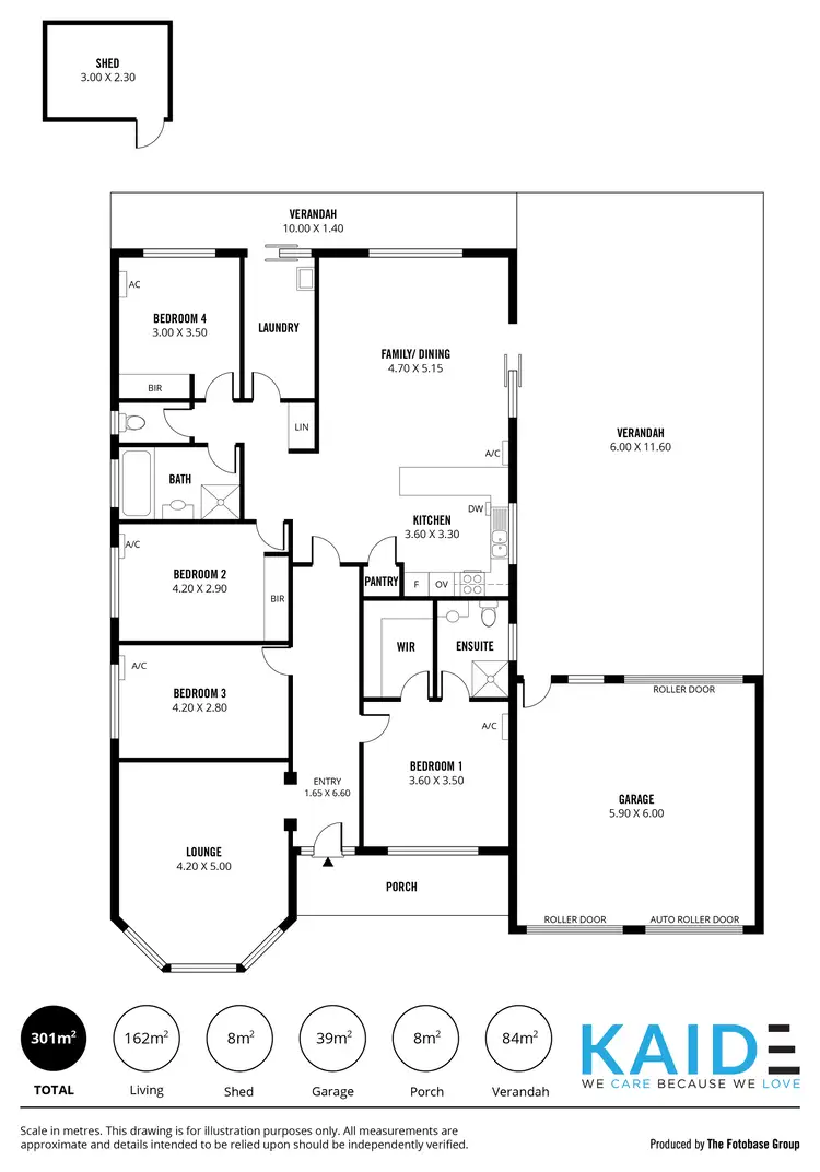 Floorplan of Homely house listing, 7 Trinity Way, Oakden SA 5086