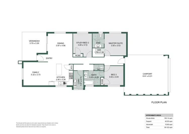 Floorplan of Homely house listing, 13 Callang Way, South Yunderup WA 6208