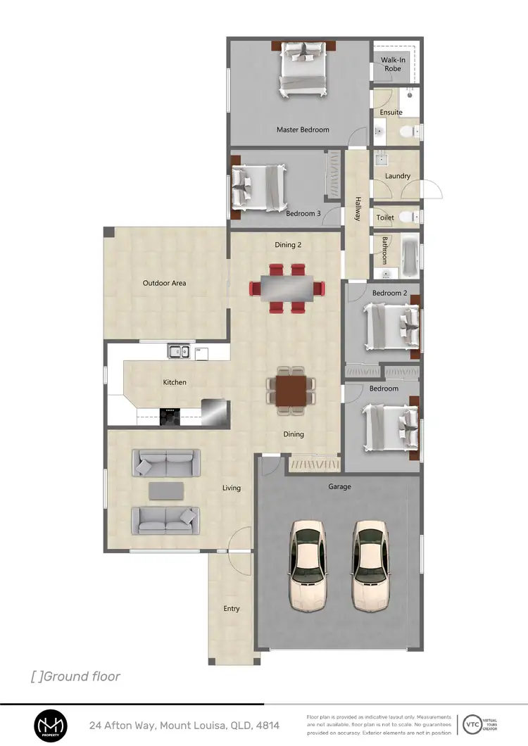 Floorplan of Homely house listing, 24 Afton Way, Mount Louisa QLD 4814