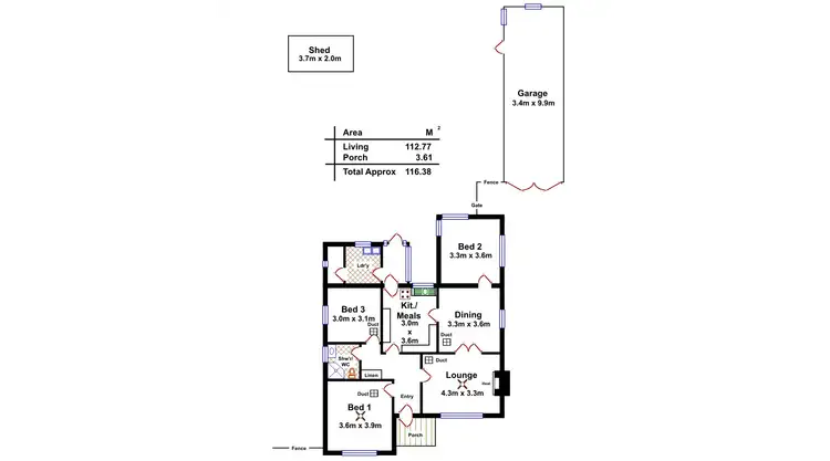 Floorplan of Homely house listing, 34 Main Street, Lockleys SA 5032