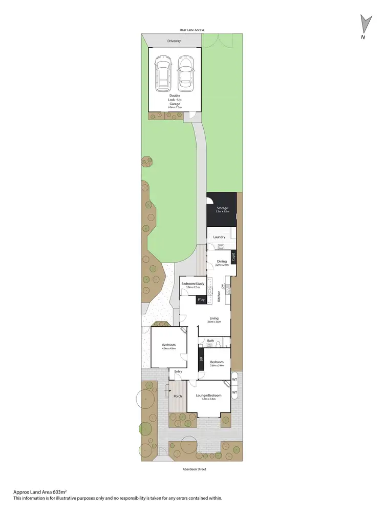 Floorplan of Homely house listing, 109 Aberdeen Street, Newtown VIC 3220