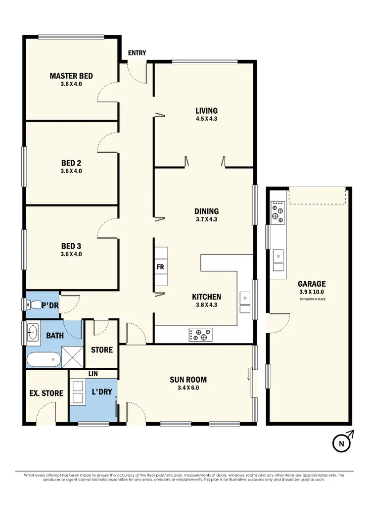 Floorplan of Homely house listing, 34 Mitchell Avenue, Altona North VIC 3025