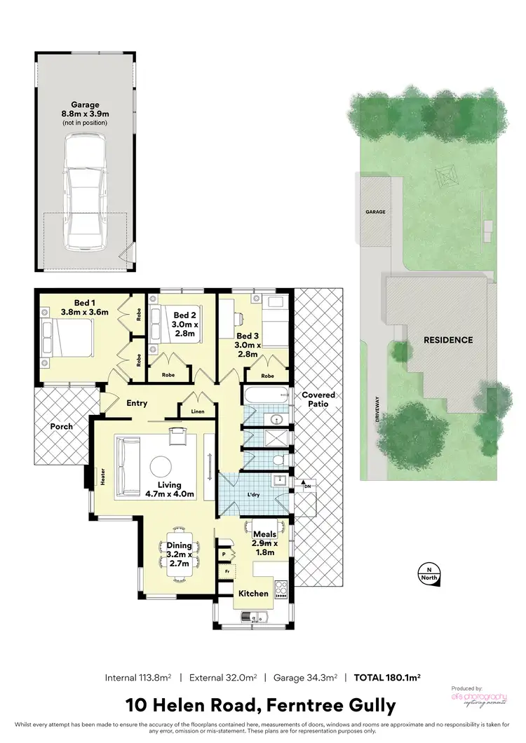 Floorplan of Homely house listing, 10 Helen Road, Ferntree Gully VIC 3156