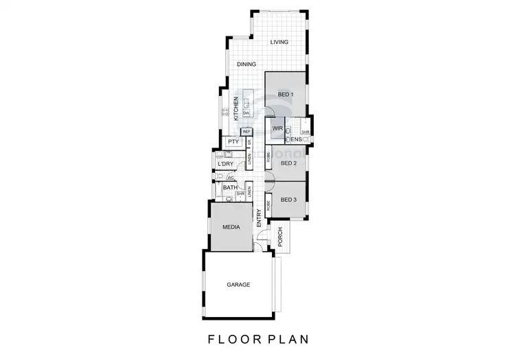 Floorplan of Homely house listing, 58 Cavalry Way, Sippy Downs QLD 4556