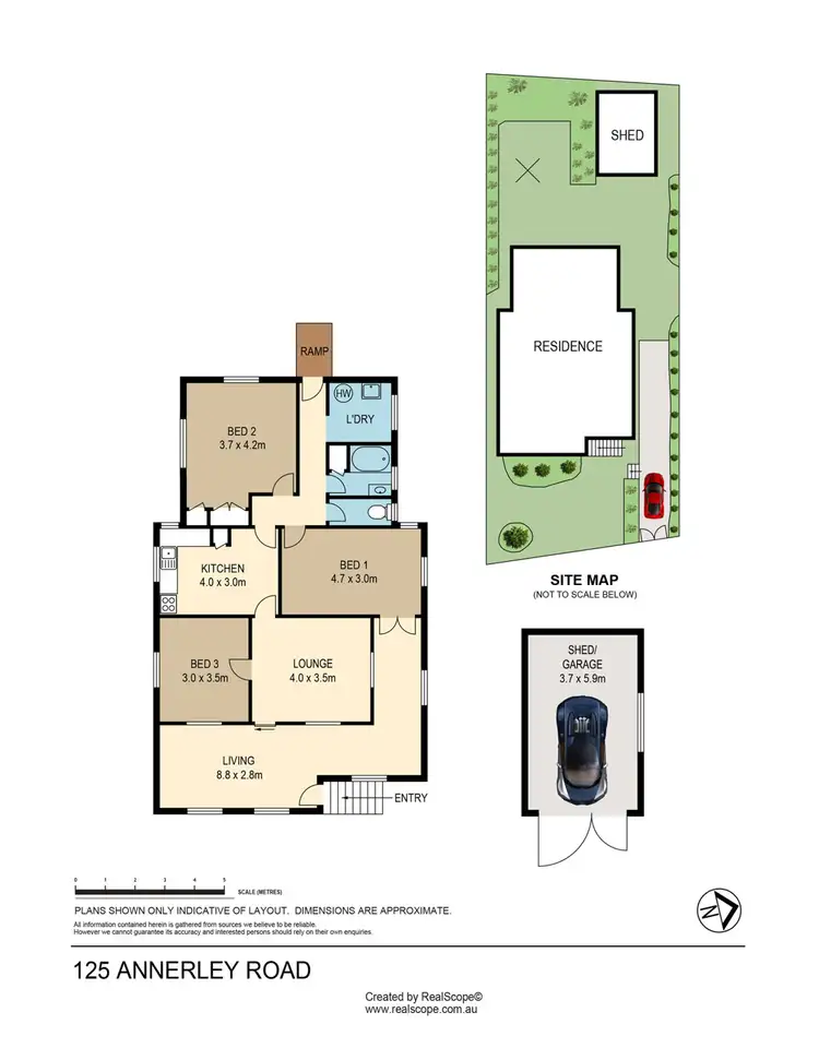 Floorplan of Homely house listing, 125 Annerley Road, Dutton Park QLD 4102