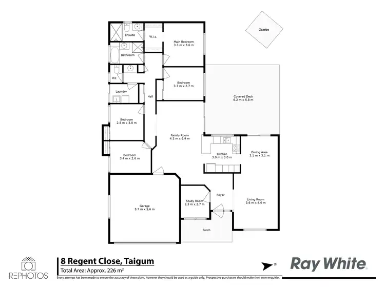 Floorplan of Homely house listing, 8 Regent Close, Taigum QLD 4018