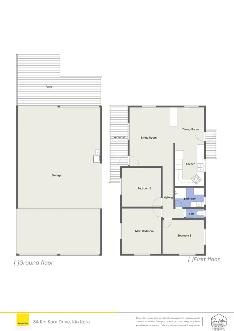 Floorplan of Homely house listing, 34 Kin Kora Drive, Kin Kora QLD 4680