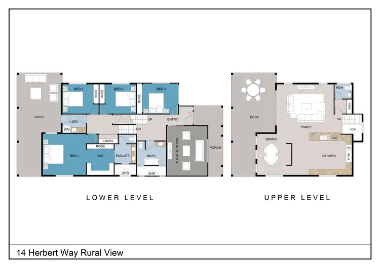Floorplan of Homely house listing, 14 Herbert Way, Rural View QLD 4740