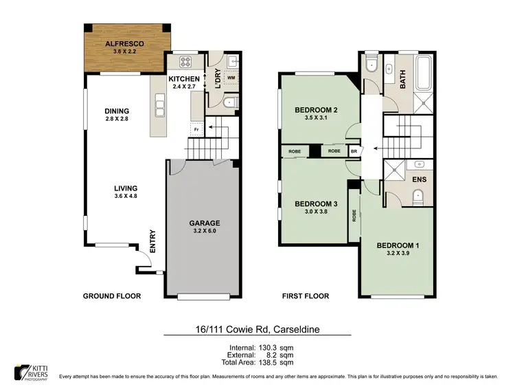 Floorplan of Homely townhouse listing, 16/111 Cowie Road, Carseldine QLD 4034