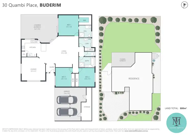 Floorplan of Homely house listing, 30 Quambi Place, Buderim QLD 4556