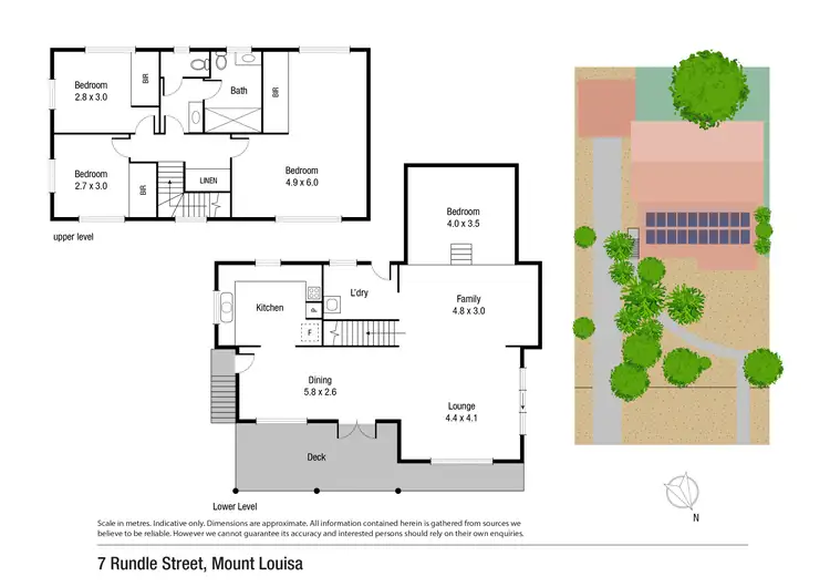 Floorplan of Homely house listing, 7 Rundle Street, Mount Louisa QLD 4814