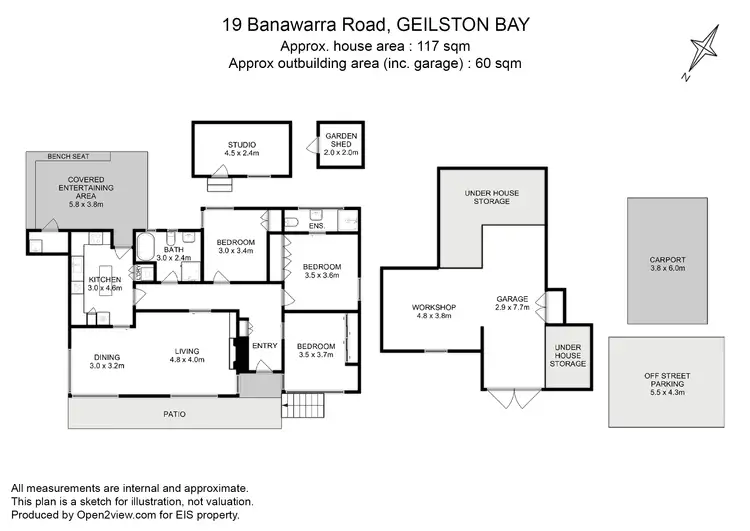 Floorplan of Homely house listing, 19 Banawarra Road, Geilston Bay TAS 7015