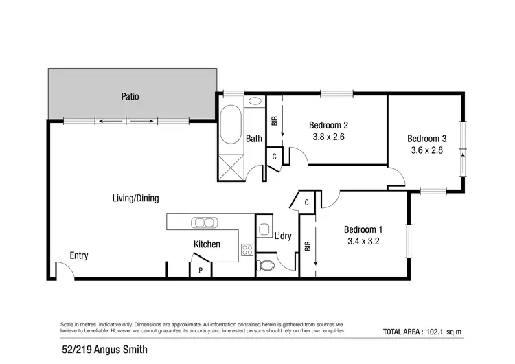 Floorplan of Homely house listing, 52/319 Angus Smith Drive, Douglas QLD 4814