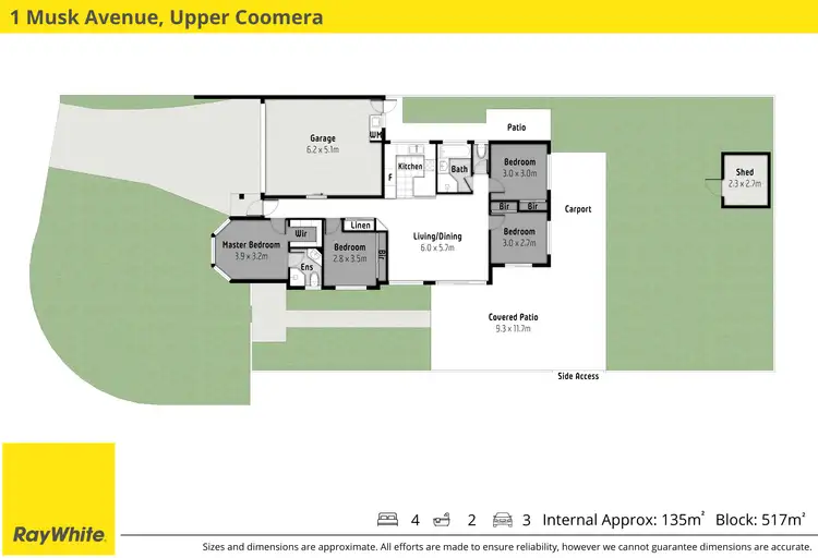 Floorplan of Homely house listing, 1 Musk Avenue, Upper Coomera QLD 4209
