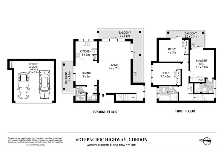 Floorplan of Homely apartment listing, 6/719 Pacific Highway, Gordon NSW 2072