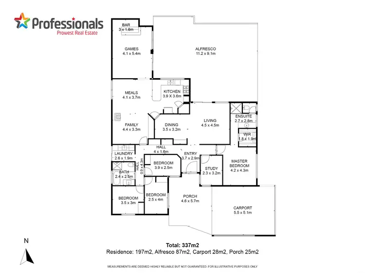Floorplan of Homely house listing, 13 Barcombe Way, Leeming WA 6149