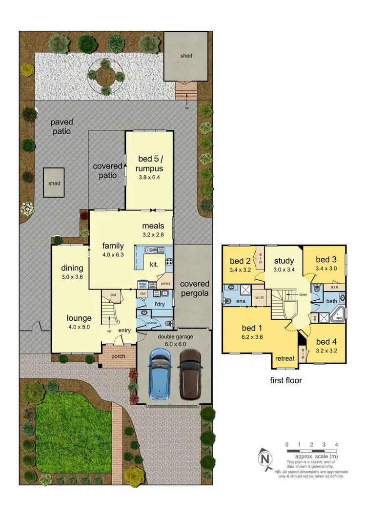 Floorplan of Homely house listing, 7 Autumn Court, Glen Waverley VIC 3150