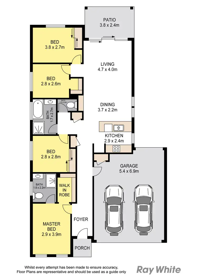 Floorplan of Homely house listing, 20 Serene Court, Bray Park QLD 4500