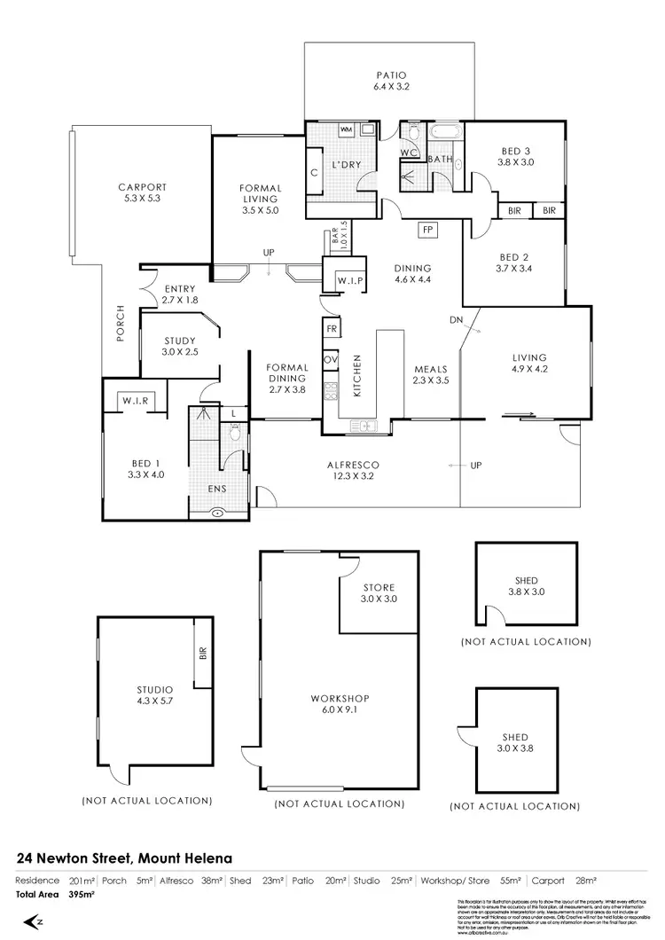 Floorplan of Homely house listing, 24 Newton Street, Mount Helena WA 6082