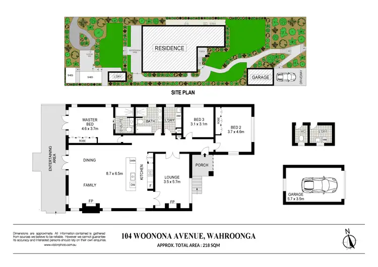 Floorplan of Homely house listing, 104 Woonona Avenue, Wahroonga NSW 2076
