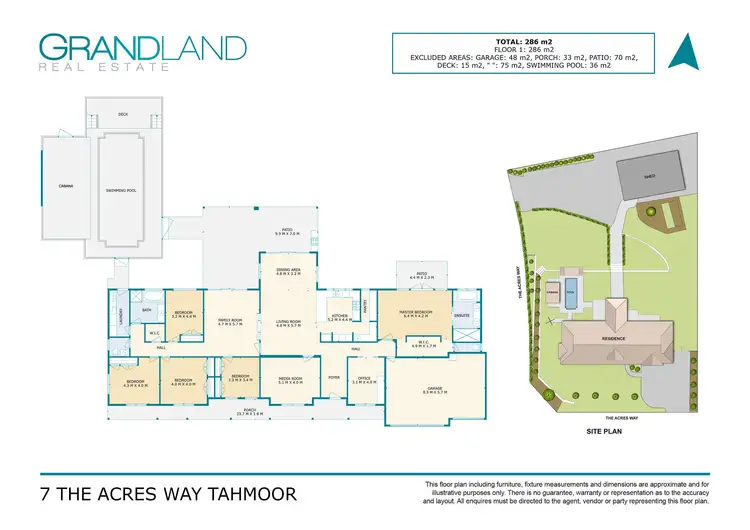 Floorplan of Homely house listing, 7 The Acres Way, Tahmoor NSW 2573