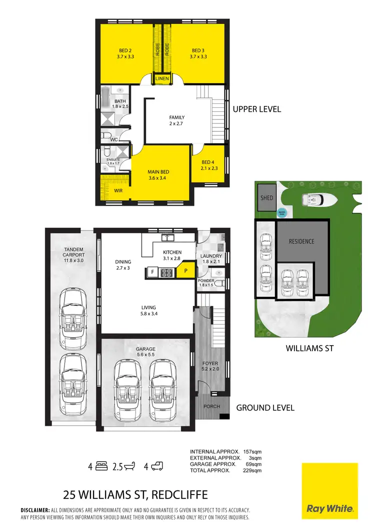 Floorplan of Homely house listing, 25 Williams Street, Redcliffe QLD 4020