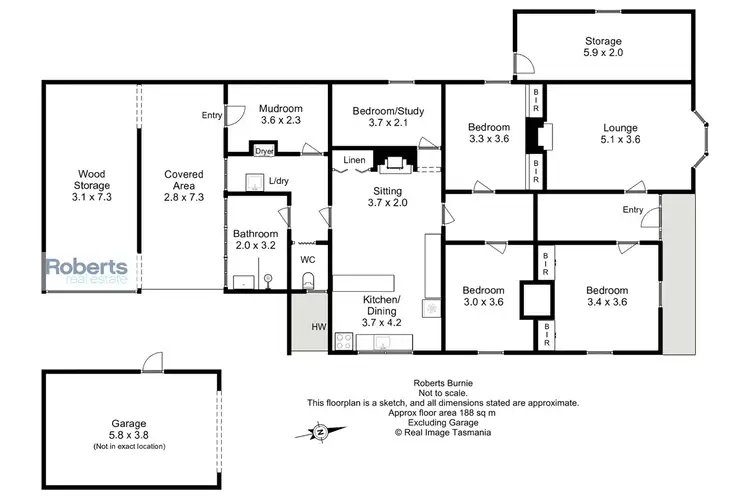 Floorplan of Homely house listing, 43 Leventhorpe Street, Zeehan TAS 7469