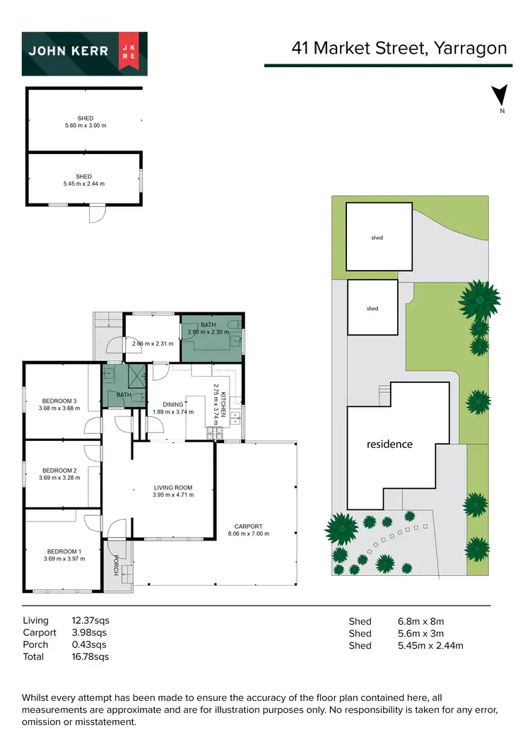 Floorplan of Homely house listing, 41 Market Street, Yarragon VIC 3823