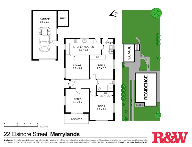 Floorplan of Homely house listing, 22 Elsinore Street, Merrylands NSW 2160