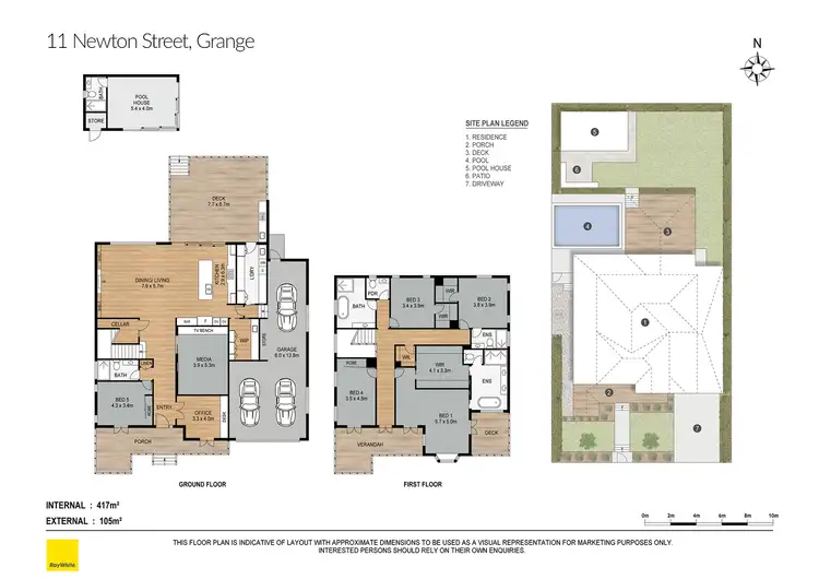Floorplan of Homely house listing, 11 Newton Street, Grange QLD 4051