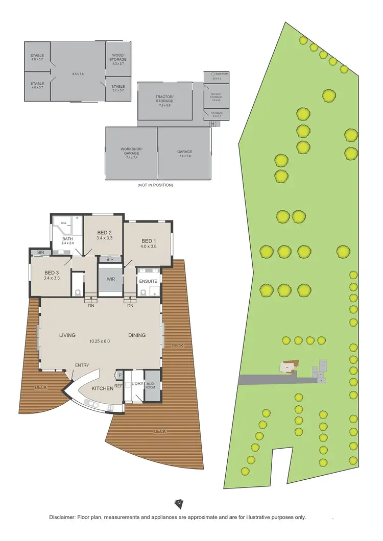 Floorplan of Homely house listing, 10 Munts Road, Upper Plenty VIC 3756