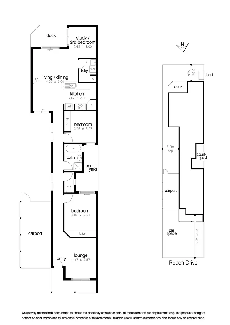 Floorplan of Homely house listing, 22 Roach Drive, Altona Meadows VIC 3028