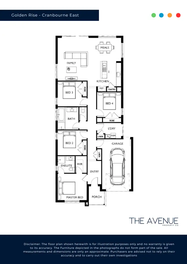 Floorplan of Homely house listing, Lot 2 Portbury Circuit, Cranbourne East VIC 3977