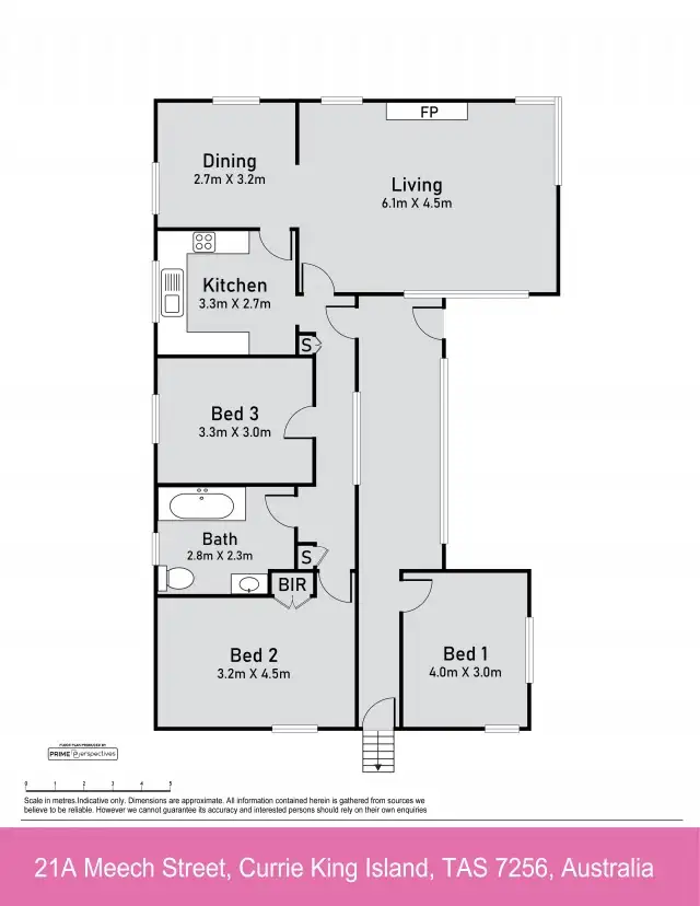Floorplan of Homely house listing, 21A Meech Street, Currie TAS 7256