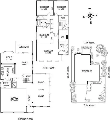 Floorplan of Homely house listing, 26 Greythorn Road, Balwyn North VIC 3104