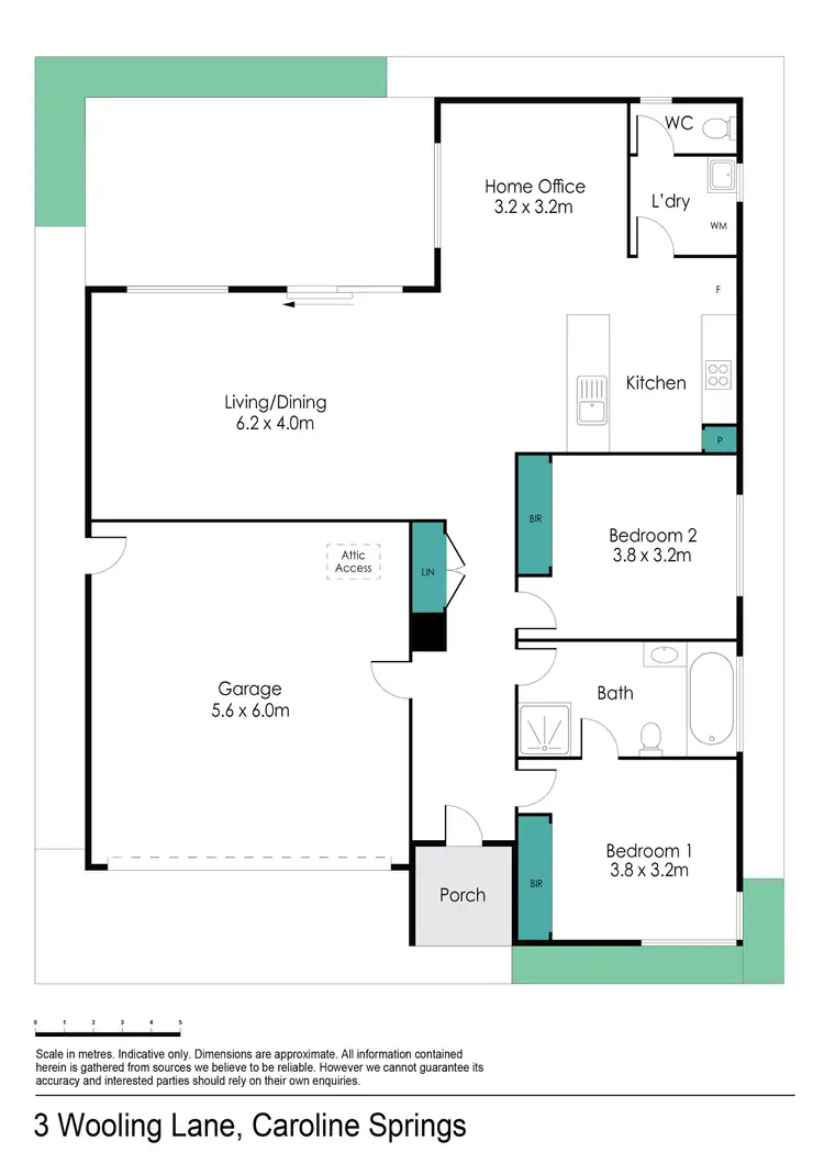 Floorplan of Homely house listing, 3 Wooling Lane, Caroline Springs VIC 3023