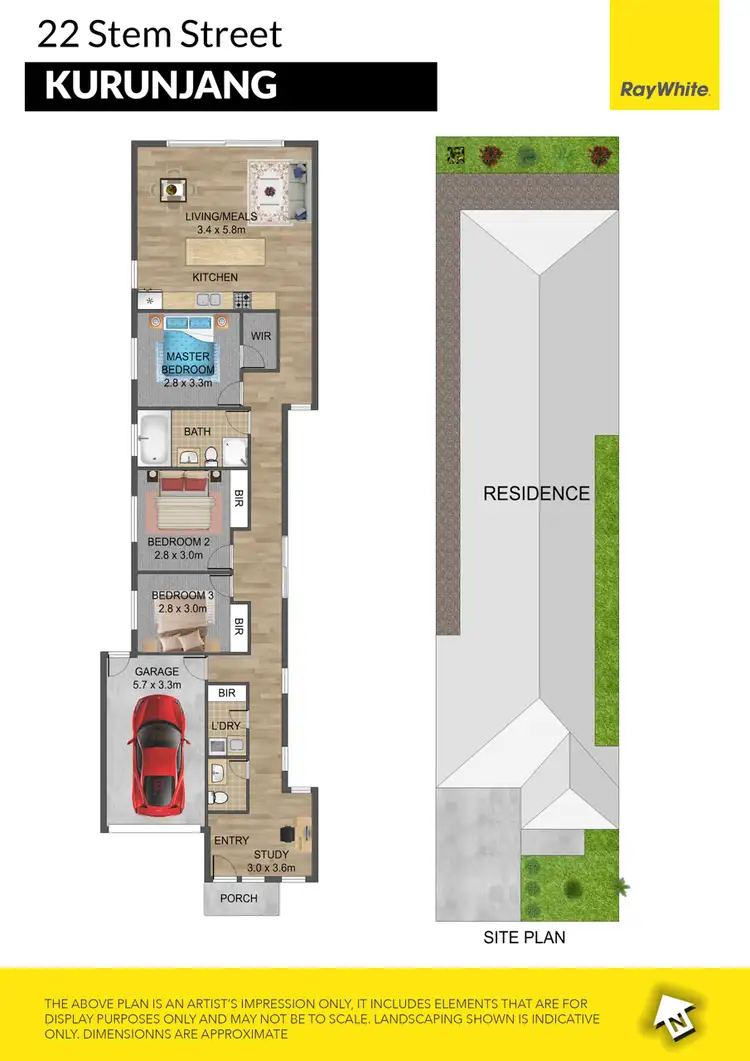Floorplan of Homely house listing, 22 Stem Street, Kurunjang VIC 3337