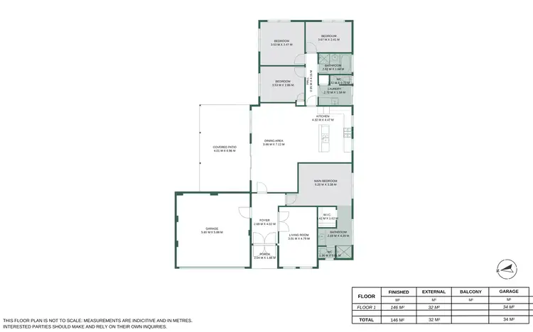 Floorplan of Homely house listing, 10 Edith Agnes Circle, West Busselton WA 6280