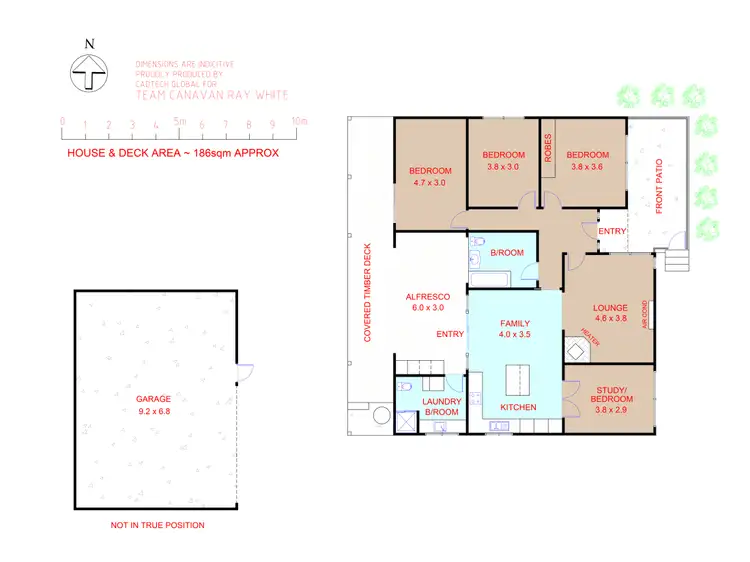 Floorplan of Homely house listing, 19 Elvins Street, Mansfield VIC 3722