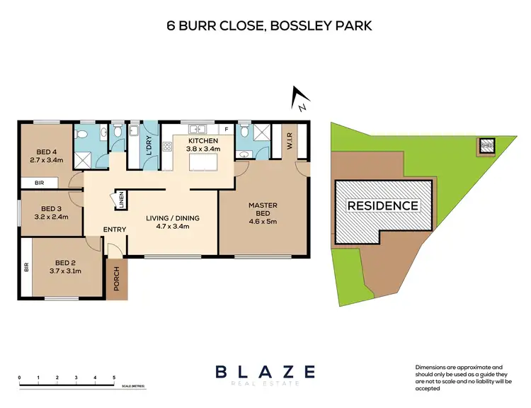 Floorplan of Homely house listing, 6 Burr Close, Bossley Park NSW 2176