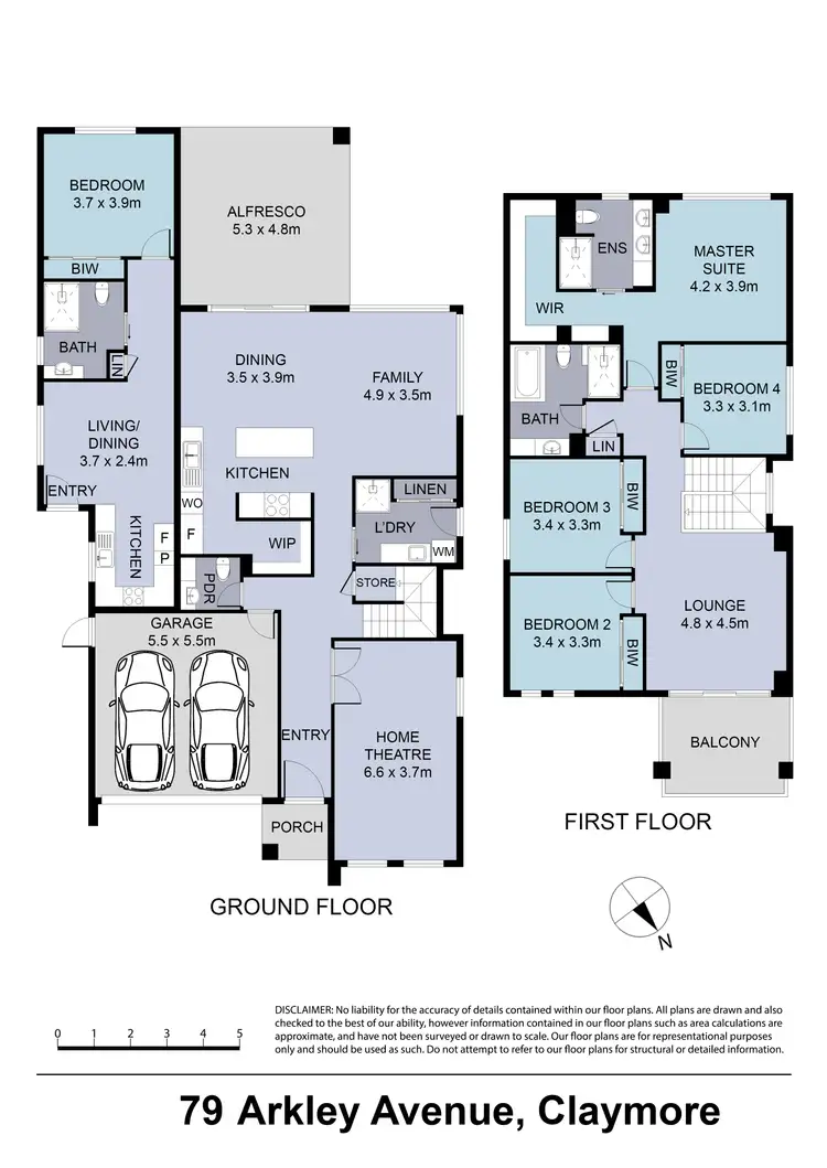 Floorplan of Homely house listing, 79 Arkley Avenue, Claymore NSW 2559