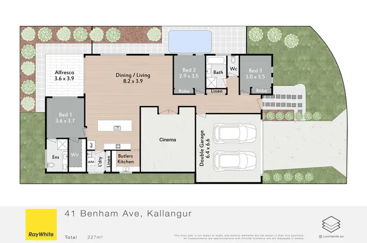Floorplan of Homely house listing, 41 Benham Avenue, Kallangur QLD 4503