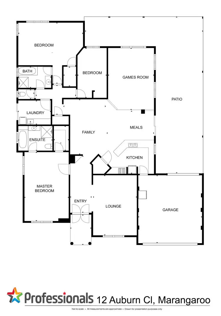 Floorplan of Homely house listing, 12 Auburn Close, Marangaroo WA 6064