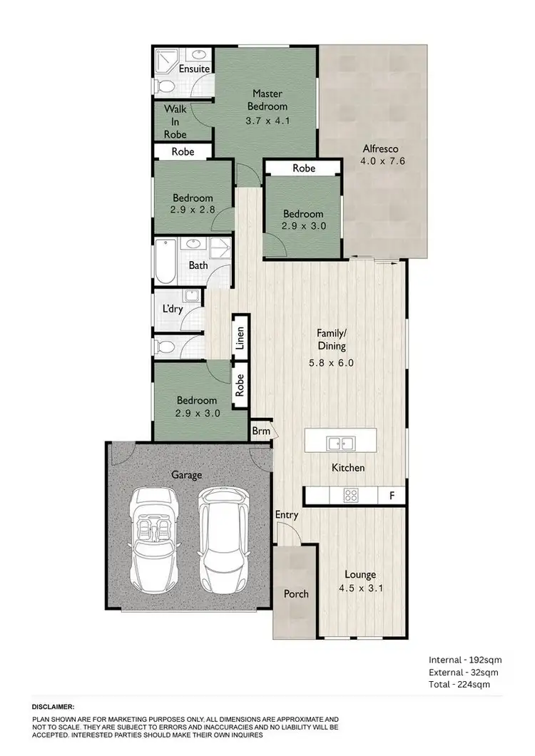 Floorplan of Homely house listing, 6 Bowerbird Crescent, Dakabin QLD 4503