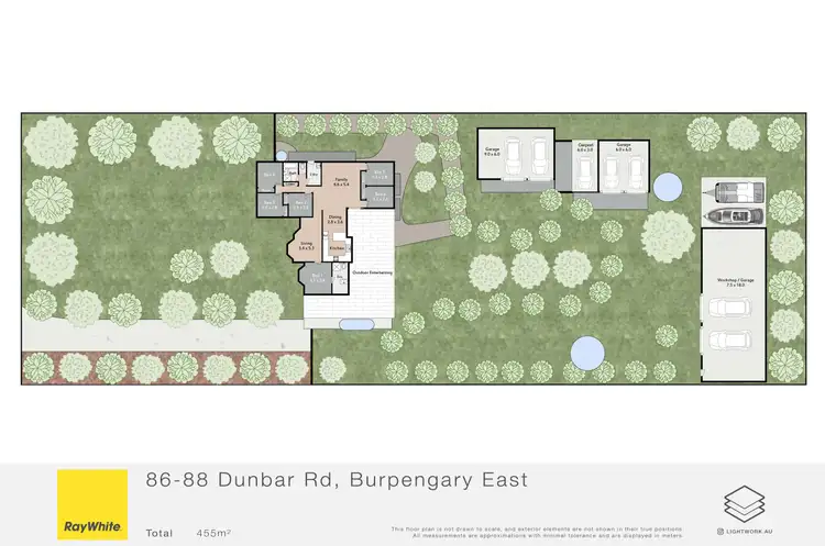 Floorplan of Homely house listing, 86-88 Dunbar Road, Burpengary East QLD 4505