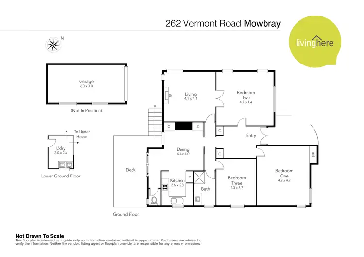 Floorplan of Homely house listing, 262 Vermont Road, Mowbray TAS 7248
