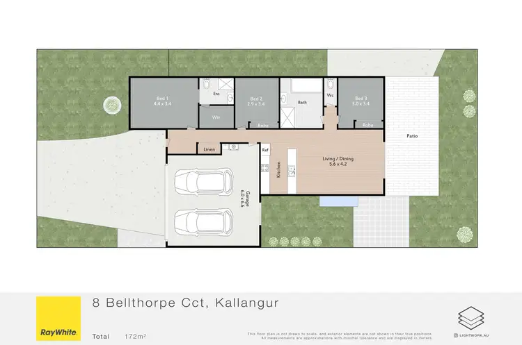 Floorplan of Homely house listing, 8 Bellthorpe Circuit, Kallangur QLD 4503