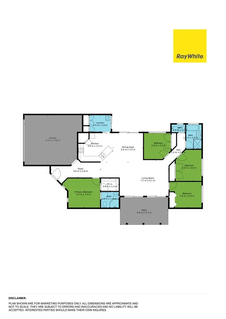 Floorplan of Homely house listing, 8 Monaghan Crescent, North Lakes QLD 4509